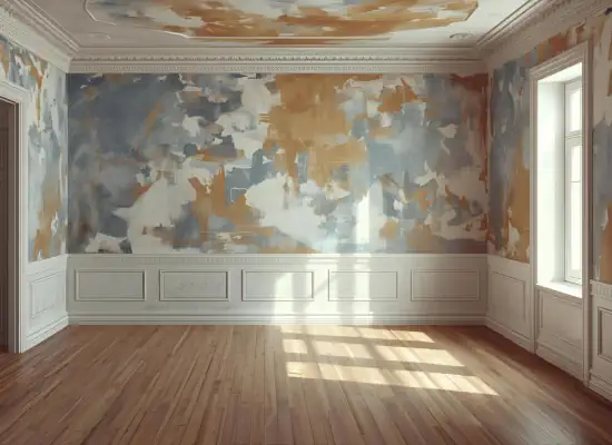 Interior painting and wall preparation in Buckingham PA by SIB PRO PAINTERS