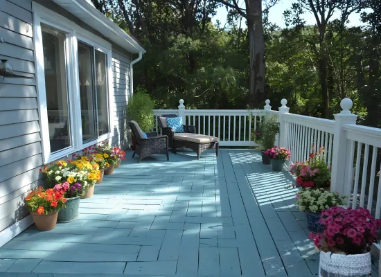 Deck painting and staining in Chalfont, PA by SIB PRO PAINTERS