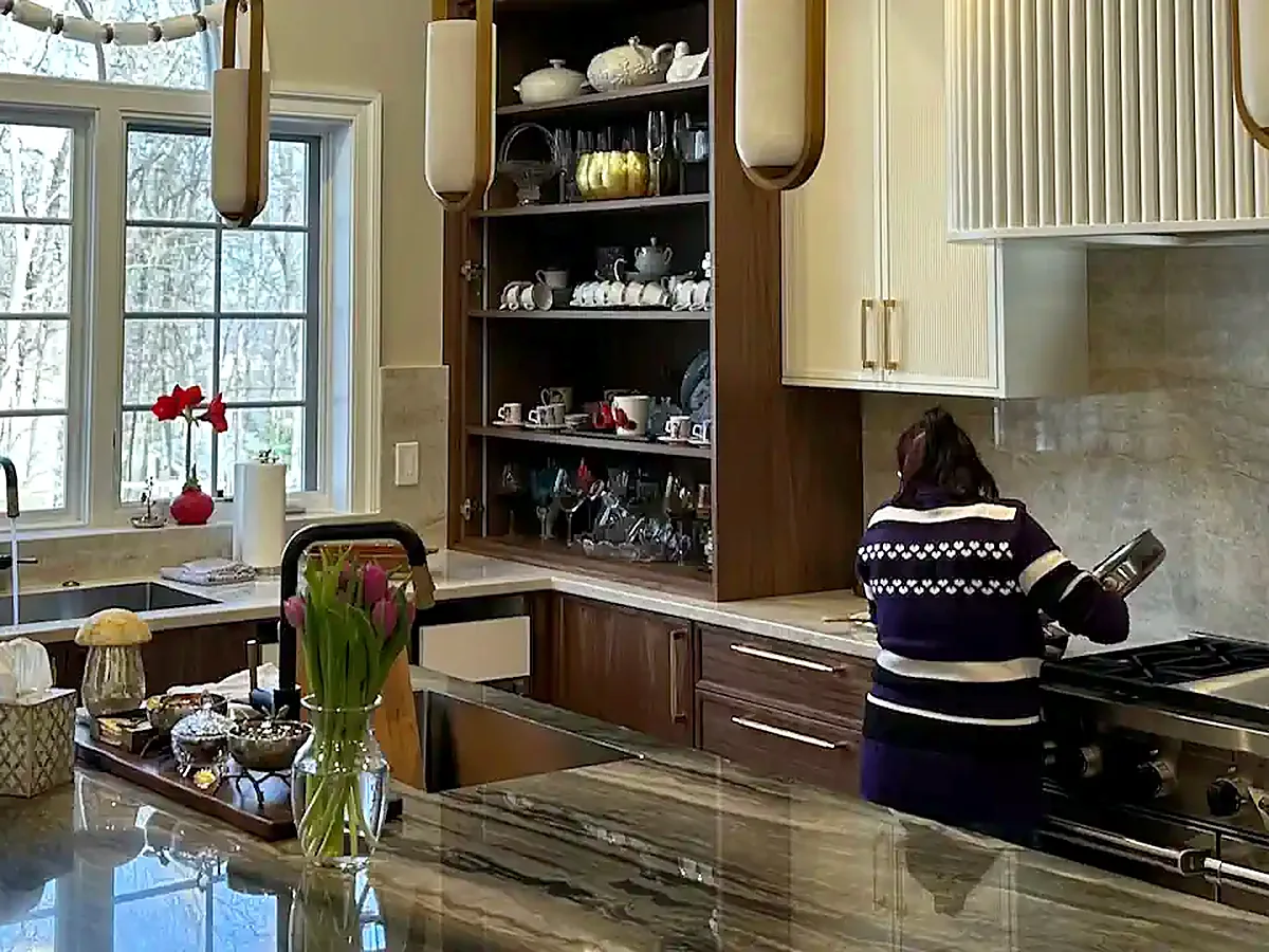 Interior residential painting project completed in Doylestown, PA