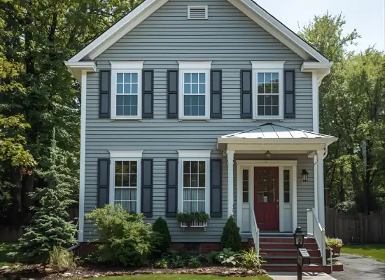 Exterior house painting and siding restoration in New Hope PA