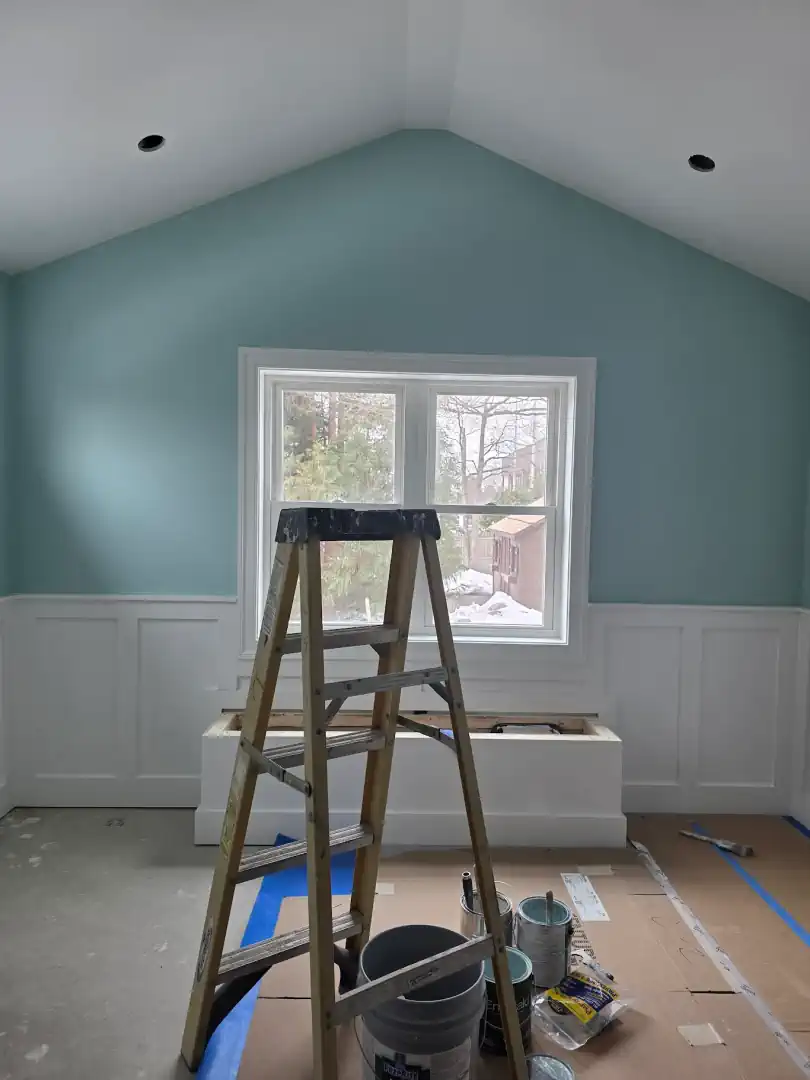 Interior bedroom painting in Newtown, PA by SIB PRO PAINTERS