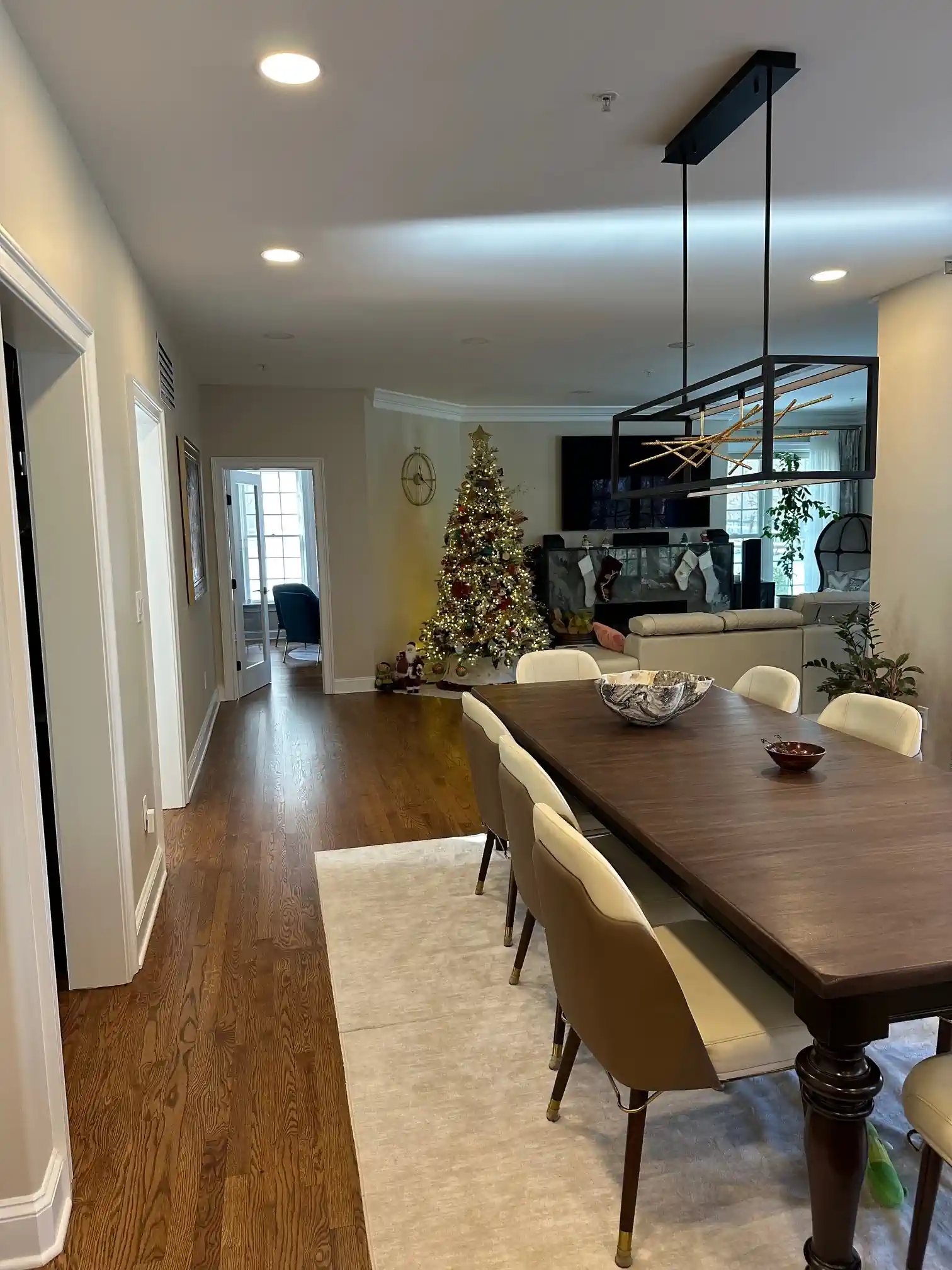 Recent interior painting project by SIB PRO PAINTERS in Montgomery County, PA