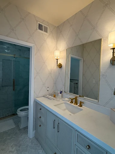 Bathroom interior painting in Hatboro, PA by SIB PRO PAINTERS