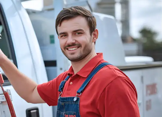 SIB PRO PAINTERS technician with truck ready for service in Bucks County, PA
