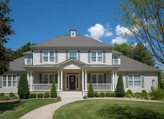 Exterior house painting and siding restoration in Yardley PA