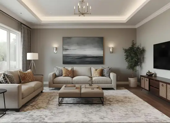 Interior painting and wall refinishing in Yardley PA by SIB PRO PAINTERS